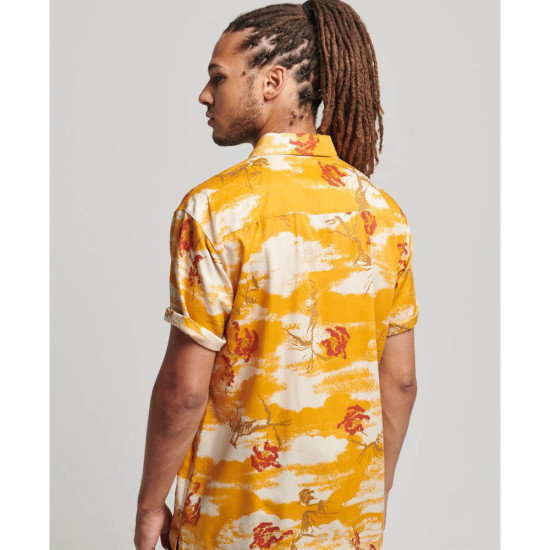 Superdry Ανδρικό πουκάμισο Short Sleeve Hawaiian Shirt